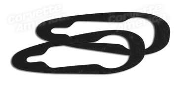 1-1665 63-67 Convertible Top Rear Latch Gaskets.