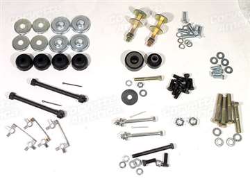 1-1807 63-64 Rear Suspension Hardware Kit. 120 Piece