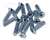 1-1816 63-67 Seat Side Chrome Screws. 12 Piece
