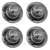 1-22145 68-82 Rallye Wheel Hubcap Set. Replacement - 4 Piece Set