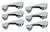 1-26656 Corvette Hubcap Trim Bar Set. 6 Piece 1963