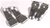1-2723 68 Shift Console Trim Retainer Clips. 4 Piece Set