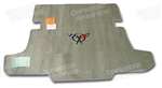 1-27278 97-04 Cargo Mat. Gray W/Black Aplq Coupe