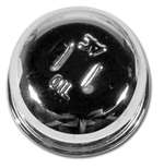 1-27522 62 Oil Cap. Vented W/Hydraulic Lifter-Chrome