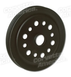 1-27555 57-58 Crankshaft Pulley. #991 58 Early