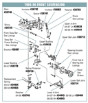 corvette part 88-96 Lower Control Arm LH