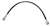 corvette part 69-77 Speedometer Cable Lower Auto
