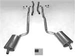 1-37194 Corvette Exhaust System. 2.5 Inch 427 Auto-Welded Secondary Pipe & Muffler 1966-1967