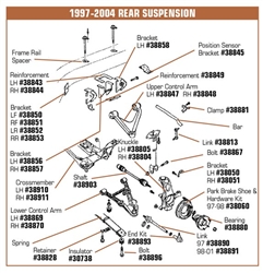 1-38844 Corvette Shock Absorber Bracket Reinforcement. Upper Right Hand 1997-1998-1999-2000-2001-2002-2003-2004