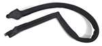 1-39037 Corvette Weatherstrip. Side Window Hardtop Left Hand 1999-2000-2001-2002-2003-2004