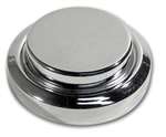 1-40359 84-91 Master Cylinder Cap Cover. Chrome