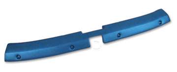 1-406141 69-70 Header Molding. Bright Blue Convertible