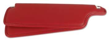 1-406630 67 Sunvisors. Red Coupe