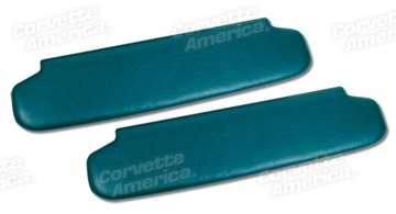 1-407406 59-60 Sunvisors. Turquoise