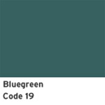 1-410419 76 T-Top Pad. Bluegreen LH 76E