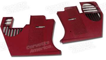 1-413924 78-81 Kick Panels - Red