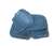 1-418740 67 Leather Seat Covers. Bright Blue