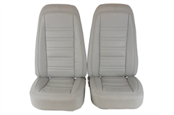 1-419767M Corvette America 1976-1978 Chevrolet Corvette Original Leather & Vinyl Mounted Seat Cover Set