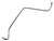 1-42052 65-66 Brake Line. Master Cylinder To Left Front Block Non Power Brake