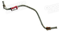 1-42067 63-64 Brake Line. Rear Drum LH