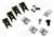 1-42083 63-65 Brake Line Clip & Screw Set. Correct