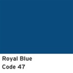 1-421347 72 Leather Like Seat Covers. Royal Blue