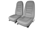 1-421567M Corvette America 1976-1978 Chevrolet Corvette "Leather-Like" Vinyl Mounted Seat Cover Set