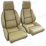 1-422872 84-87 Mounted Leather Seat Covers. Saddle Standard