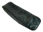 1-424214 65-66 Center Armrest Cover. Green Leather