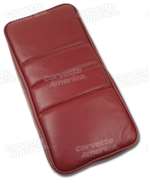 1-425127 84-85 Center Armrest. Red Leather