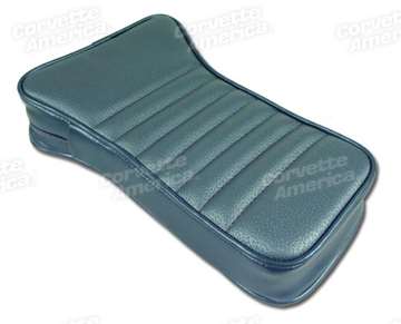 1-426649 67 Center Armrest. Teal Vinyl