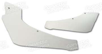 1-427265 65 Rear Quarter Panels. White Coupe With Power Vent