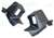 1-428163 68-69 Rear Quarter Panel Extensions. Gunmetal Coupe