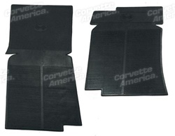 1-4308 68-82 Mats. Black Rubber