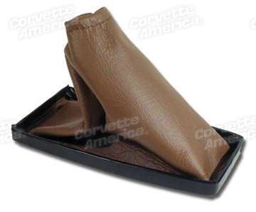 1-431023 73 Shift Boot. Dark Saddle Manual