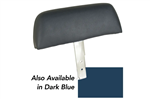 1-432332 Corvette Headrests. Dark Blue Complete with ABS Covers 1968