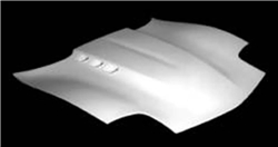 1-43654 97-04 Hood. Vented Hi-Rise Cowl Induction