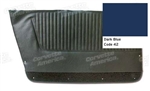 1-436542 63-64 Door Panels. Dark Blue