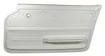 1-439465 Corvette Door Panel. White Convertible With Felt Right Hand 1965-1966
