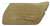 corvette part 76 Door Panel Buckskin RH