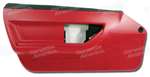 corvette part 86-89 Door Panel Red Deluxe Coupe LH