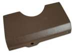 1-446155 Corvette Steering Column Lower Cover. Dark Brown 1978