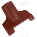 1-446231 Corvette Steering Column Lower Cover. Oxblood 1973-1974-1975