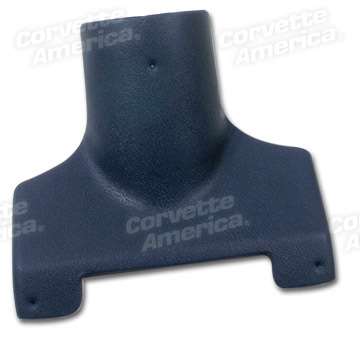 1-446247 Corvette Steering Column Lower Cover. Royal Blue 1971-1972