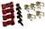 corvette part 63-66 Brake Line Clips 14 Piece Set
