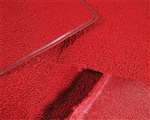 corvette part 67 Carpet Red Convertible