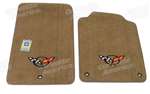 corvette part 98-04 Mats Oak Truvette W C5 Logo