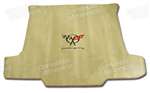 1-46726 2003 Corvette Convertible Cargo Mat. Shale with Black C5 Logo & Corvette Script