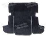 1-47312 Corvette Cargo Mat - Coupe Basic Black Econo 1997-1998-1999-2000-2001-2002-2003-2004