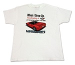 corvette part T-Shirt When I Grow Up 2T